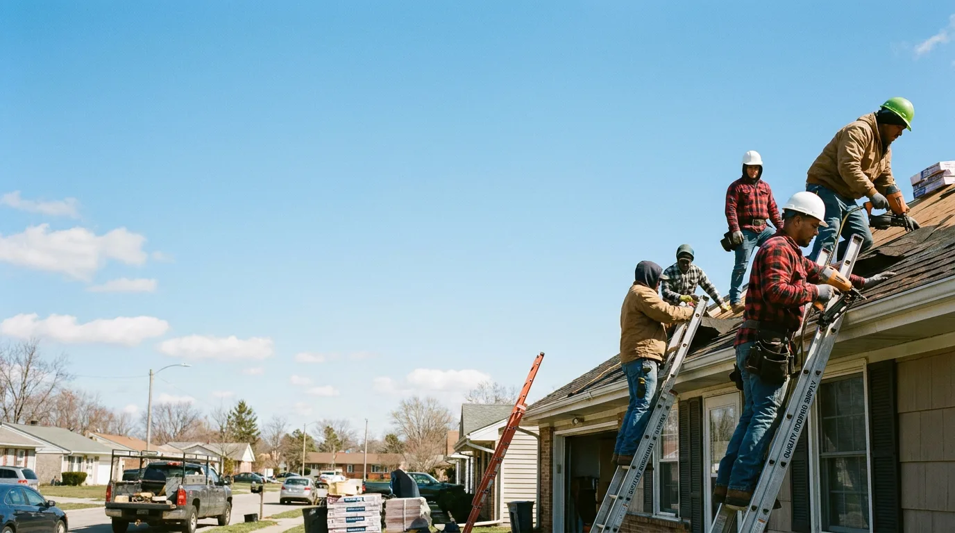Roofing in Long Bottom, OH near me